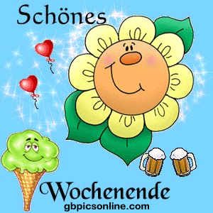 Download Liebe Grüße Zum Wochenende Gif PNG